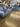 34813 Blue Velvet Two-Piece Sofa Set