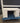 70913 White Wooden Desk with Storage Cabinets