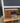 09200 Vintage Wooden Desk with Drawers