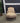 87556 Vintage Upholstered Armchair with Carved Wood Frame