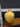 99309 Vintage Yellow Crackle Pottery Vase
