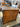 79179 Vintage Wooden Storage Chest