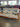 23005 Retro Wooden Futon with Abstract Pattern Mattress