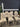 08266 Floral Upholstered Dining Chairs - Set of Six