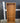 48028 Oak Finish Wooden Display Cabinet