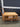 91154 Rustic Wooden Coffee Table with Storage