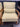 80047 Vintage Wooden Armchair with Corduroy Cushions