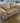 88959 Beige Corduroy Two-Seater Sofa with Rolled Arms
