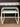 53540 Compact Rolling Desk with Glass Top