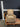 38597 Beige Wingback Recliner Chair