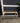 17276 Vintage Glass-Top Console Table