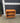93422 Wooden Rolling Media Stand