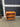 93422 Wooden Rolling Media Stand