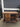 02125 Vintage Wooden Rolling Cart with Drawers