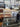 46926 Metal and Wood Wine Rack