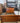 47135 Vintage Wooden Sleigh Bed Frame
