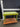 98097 Vintage Lime Green Accent Table