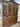 11638 Vintage Wooden China Cabinet with Glass Doors