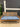 19259 Mid-Century Modern Craye & Barrel Rattan Sofa with Blue Cushions