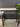68344 Modern Glass Console Table with Black Legs