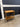 87067 Vintage Two-Tier Rolling Side Table