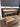 41645 Compact Wooden Office Desk with Metal Frame and Monitor Stand