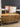 54803 Vintage Bamboo-Style Dresser with Mirror