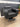 94481 Modern Black Leather Swivel Lounge Chair