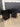 69971 Black Three-Drawer Nightstands
