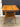 85816 Vintage Oak Side Table with Turned Legs