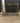 58149 Vintage Brass Fireplace Screen with Andirons