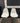 39968 Pair of Modern White Dining Chairs with Wood Legs