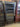 47342 Black Display Cabinet with Glass Door