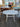 00256 White Oval Patio Table