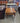 86060 Vintage Wooden Side Table with Drawer