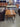 86060 Vintage Wooden Side Table with Drawer