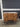 50555 Vintage Wooden Cabinet with Marble Top