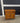 17370 Vintage Wooden Two-Door Cabinet