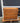84303 Vintage Three-Drawer Wooden Dresser