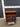 88036 Vintage Wooden Cabinet with Glass Doors