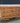 31321 Vintage Rustic Wooden Dresser with Brass Handles