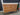 31321 Vintage Rustic Wooden Dresser with Brass Handles