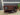 51473 Modern Dark Wood Sideboard with Glass Doors
