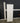 80457 White Tall Storage Cabinet with Double Doors