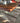 66942 Modern Glass-Base Dining Table