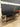 34207 Modern Black Coffee Table with Chrome Legs
