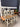 60739 Rustic Counter Height Bar Stools Set of 4