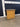 12768 Wooden Nightstand with Granite Top
