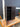 25047 Dark Wood Slatted Shoe Cabinet