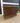 81852 Vintage Wood Fleur-de-Lis Cabinet